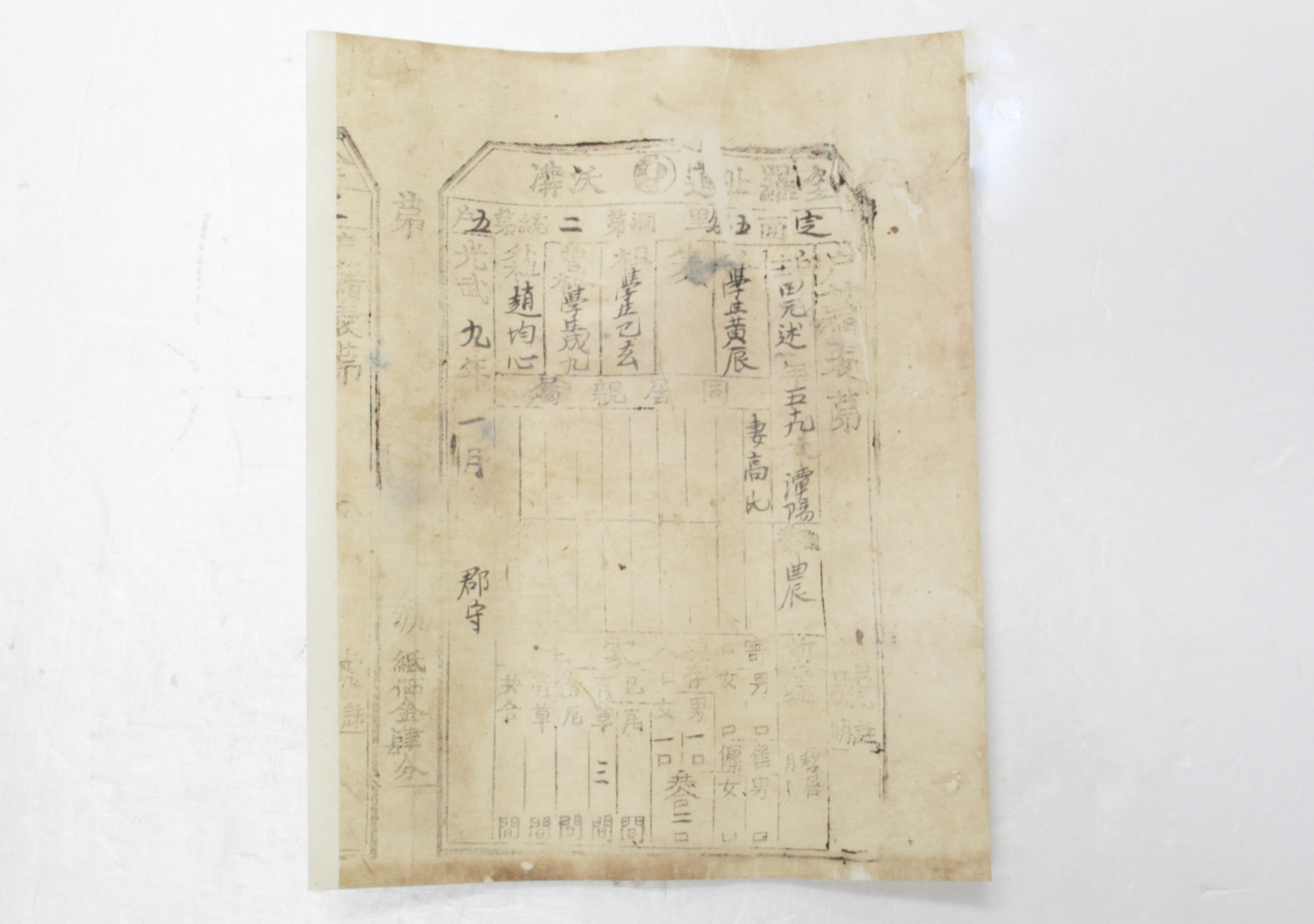 1905년 전원술 호적표 섬네일 파일