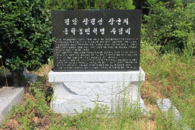 함평 동학농민군 장경광 묘소와 추념비 섬네일 파일