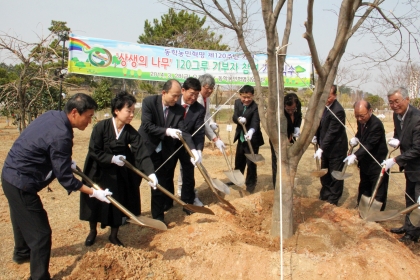 동학농민혁명 120주년 기념 ‘상생의 나무심기'(2014.03.28.금) 섬네일 파일